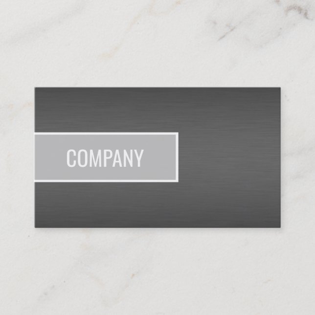 Titan mit verbrannter orangefarbener Visitenkarte (Vorderseite)