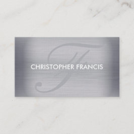 Titan-Monogramm-Visitenkarten Visitenkarte