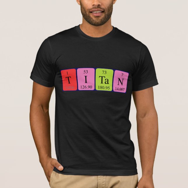 Titan Periodenname Shirt (Vorderseite)