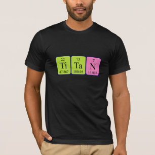 Titan Periodenname Shirt