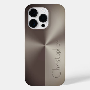 Titanbraun, farblos Case-Mate iPhone 14 pro hülle