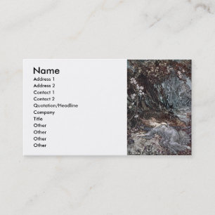 Titania-Lügen schlafend Visitenkarte