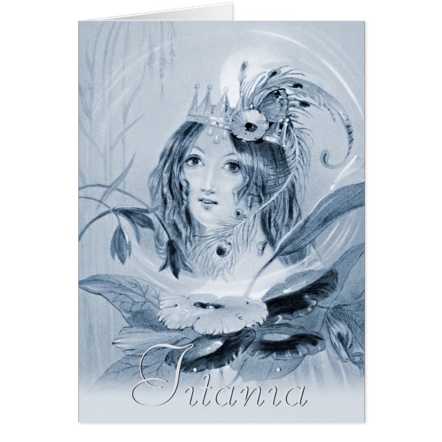 Titania (Meadows, Shakespeare) CC0515 Fairy Card (Vorne)