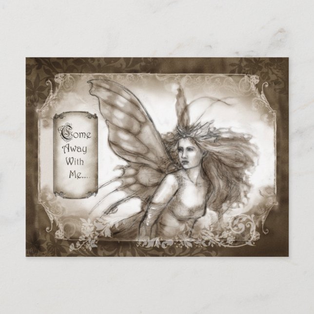 Titania Postkarte (Vorderseite)