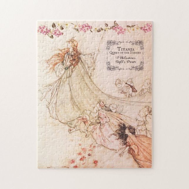 Titania Queen of Fairies Midsommer Night's Dream Puzzle (Vertikal)
