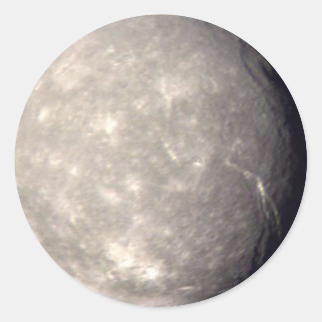 Titania Runder Aufkleber (Vorderseite)