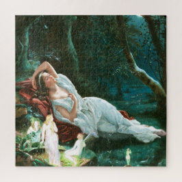 Titania Schlafen im Mondschein - Simmons Art Puzzle