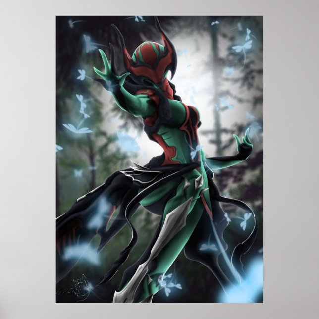 Titania - Warframe Poster (Vorne)