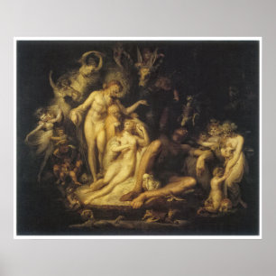 Titanias Erwachen von Henry Fuseli Poster