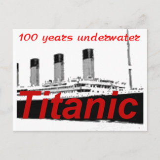 Titanic: 100 Jahre unter Wasser Postkarte