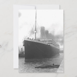 Titanic an den Docks von Southampton