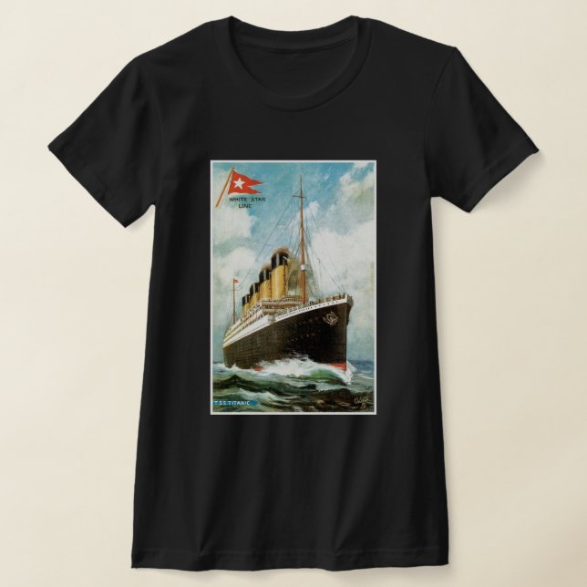 Titanic auf See T-Shirt (Ablage )