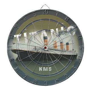 Titanic Benutzerdefiniertes Monogramm Dartscheibe