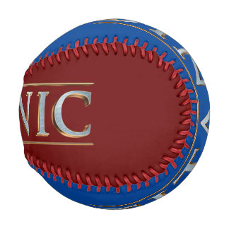 Titanic Burgundy und Blue Baseball
