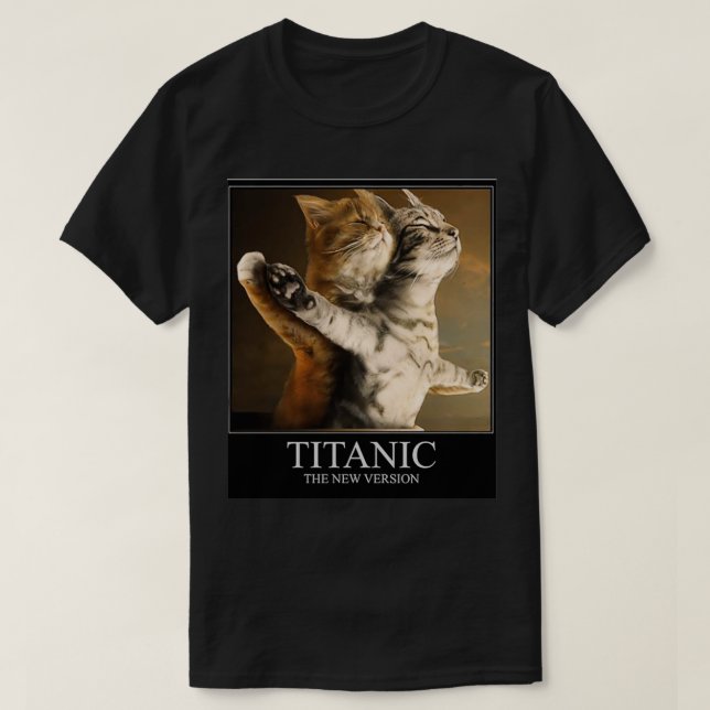 Titanic Cats Essential TShirt (Design vorne)