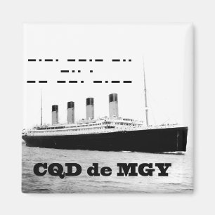 Titanic CQD de MGY Wireless Distanzsignal Magnet