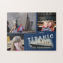 Titanic Custom Family Three Collage Puzzle