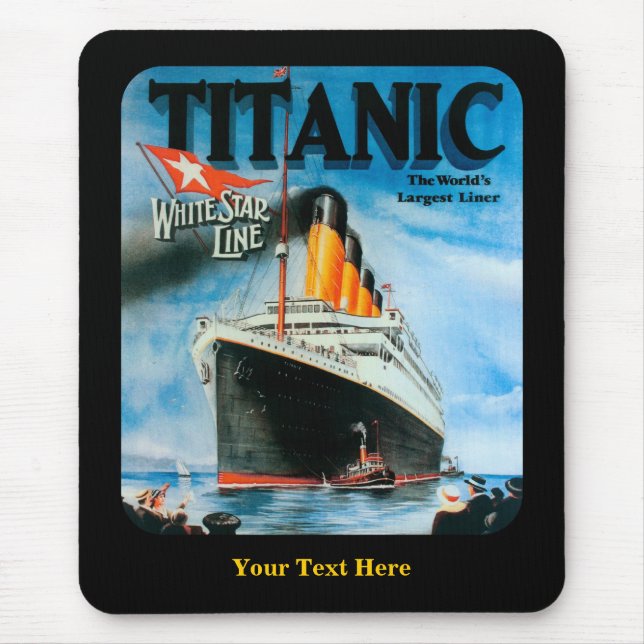 Titanic - Custom Mousepad (Vorne)