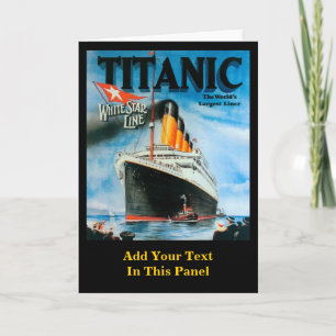 Titanic-Custom-Poster Karte