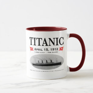 Titanic-Geisterschiff-Kaffeetassen, Steins, Trinkg Tasse
