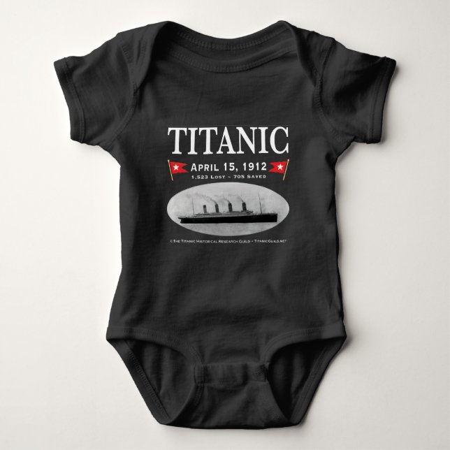 Titanic Ghost Ship Baby Bodysuit Baby Strampler (Vorderseite)