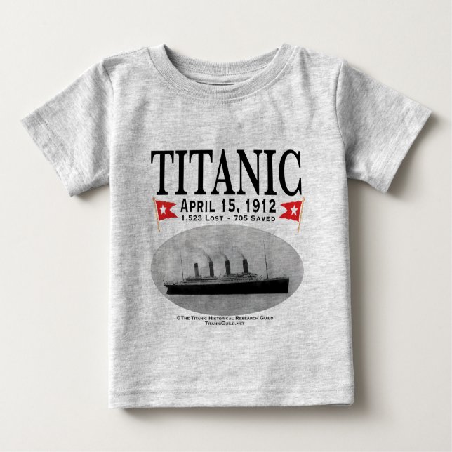 Titanic Ghost Ship Baby T - Shirt (Vorderseite)