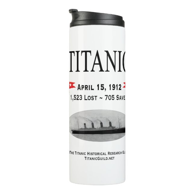 Titanic Ghost Ship Thermal Tumbler Thermosbecher (Nach rechts gedreht)
