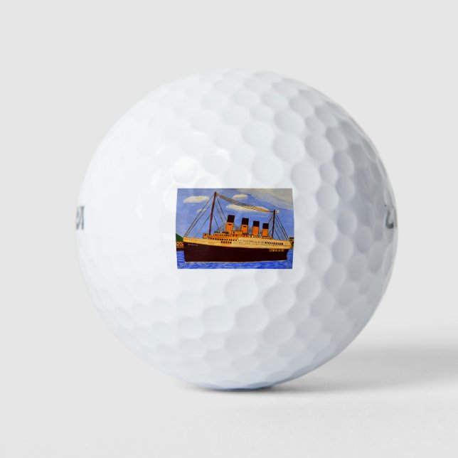 Titanic Golfball (Vorderseite)