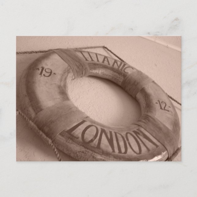 Titanic London Postcard Postkarte (Vorderseite)