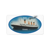 Titanic Maritime Blue White Star Line Schiff