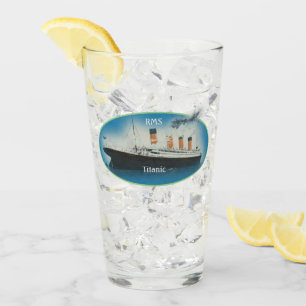 Titanic Maritime Limon White Star Line Schiff Glas