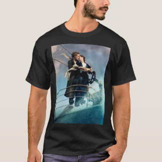 Titanic Movie Jack und Rose Klassischer T - Shirt