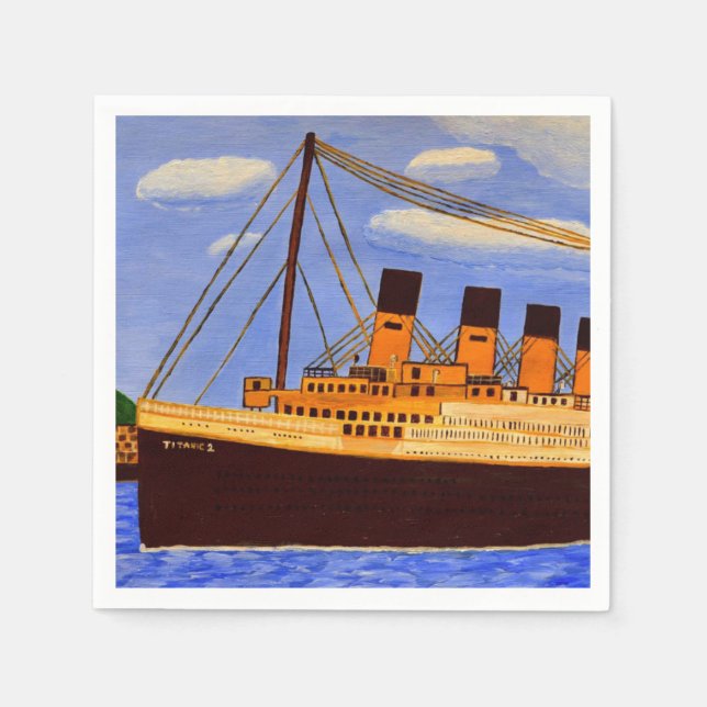 Titanic Paper Napkins Serviette (Vorderseite)