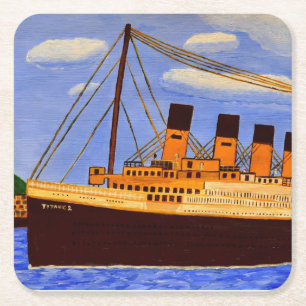 Titanic Paper Untersetzer