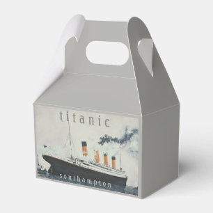 TITANIC Party Vintag White Star Line Schiff Geschenkschachtel