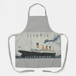 TITANIC Party Vintage White Star Line Schiff Schürze