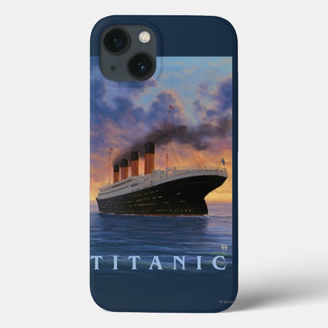Titanic SceneWhite Star Line Case-Mate iPhone Hülle (Rückseite)