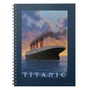 Titanic SceneWhite Star Line Notizblock