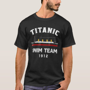 Titanic-Schwimmteam Kostüm T-Shirt Atlantischer Oz