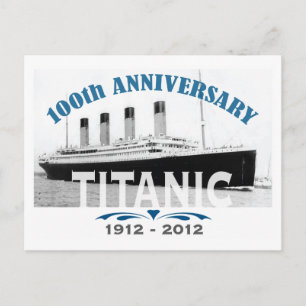 Titanic Sinking 100 Jahre Postkarte