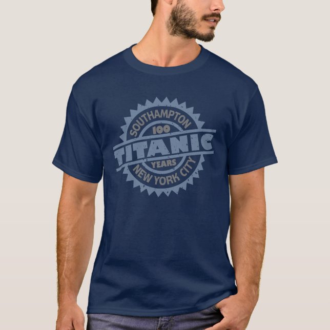 Titanic Sinking 100 Jahre T-Shirt (Vorderseite)