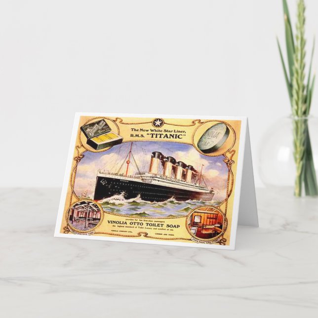 Titanic Soap Karte (Vorderseite)