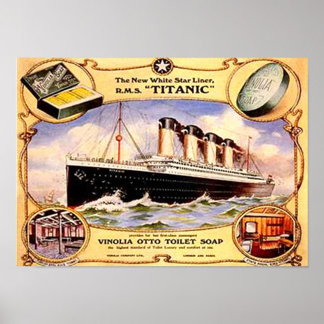 Titanic Soap Poster (Vorne)