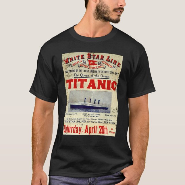 Titanic Titanic Sinking Titanic Titanic T-Shirt (Vorderseite)