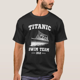 Titanic Titanic Swim Team Spaß Vintag T-Shirt