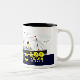Titanic-Tragödien-Jubiläums-Mug Zweifarbige Tasse