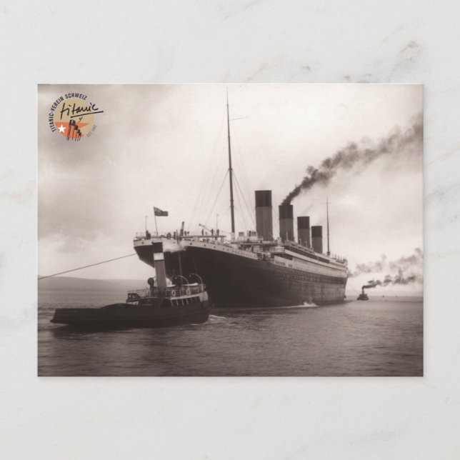 Titanic-Verein Schweiz Postkarte 01 (Vorderseite)