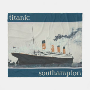 TITANIC Vintag 1912 Seestest Fleecedecke