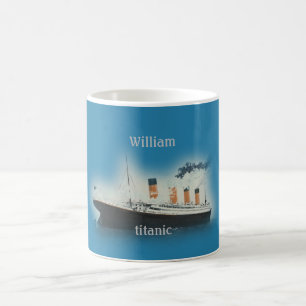 Titanic Vintage Maritime White Star Line Schiff Kaffeetasse