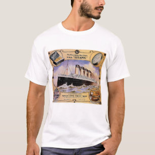 Titanic Vintage Seifenwerbung T-Shirt